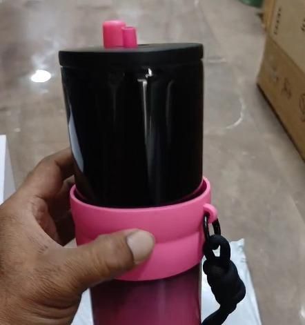 Steel Tumbler (Dual Function) | Vacuum Insulated | Assorted Color | Pack of 1